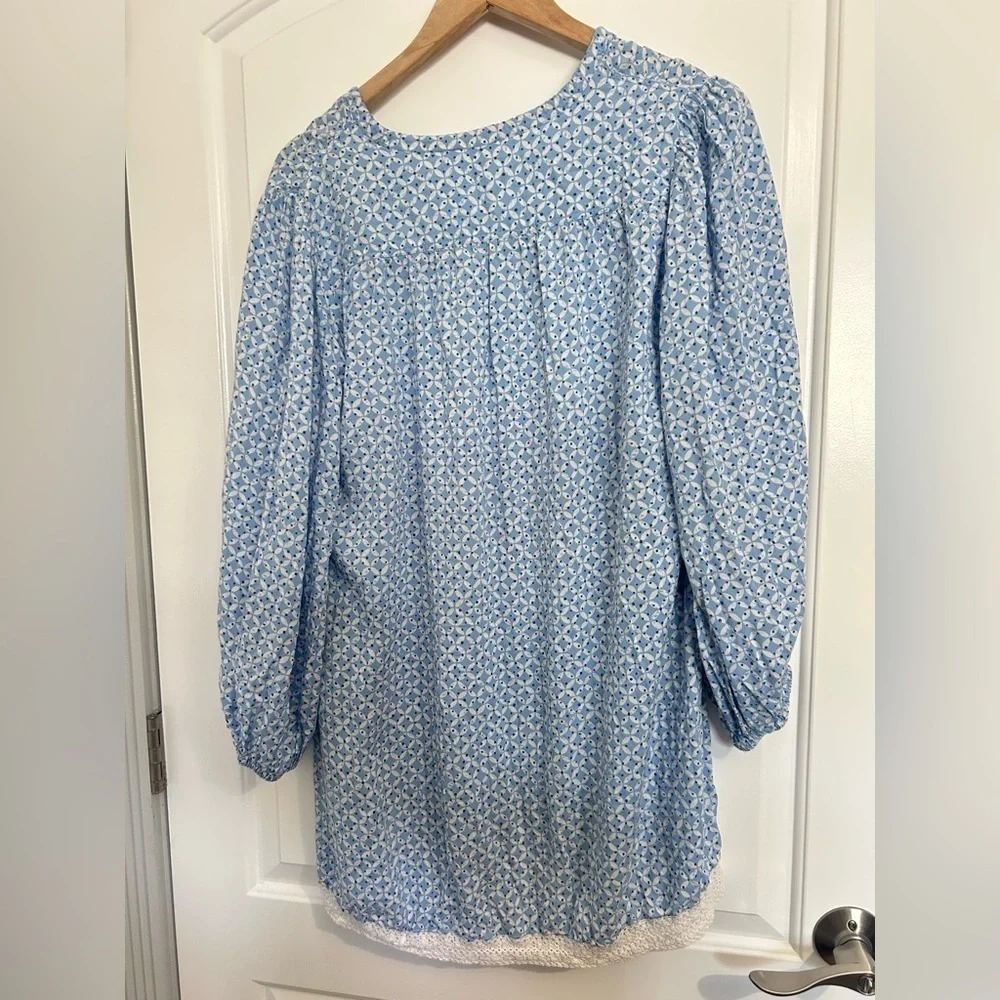 Summersalt Easy Breezy Tunic mini Dress swim Cover-Up size S boho coastal chic